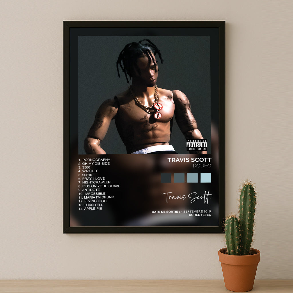 Poster Travis Scott - Album Rodeo