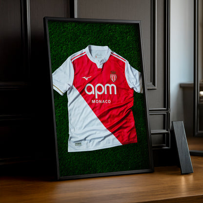 Cadre photo - Maillot AS Monaco 2026