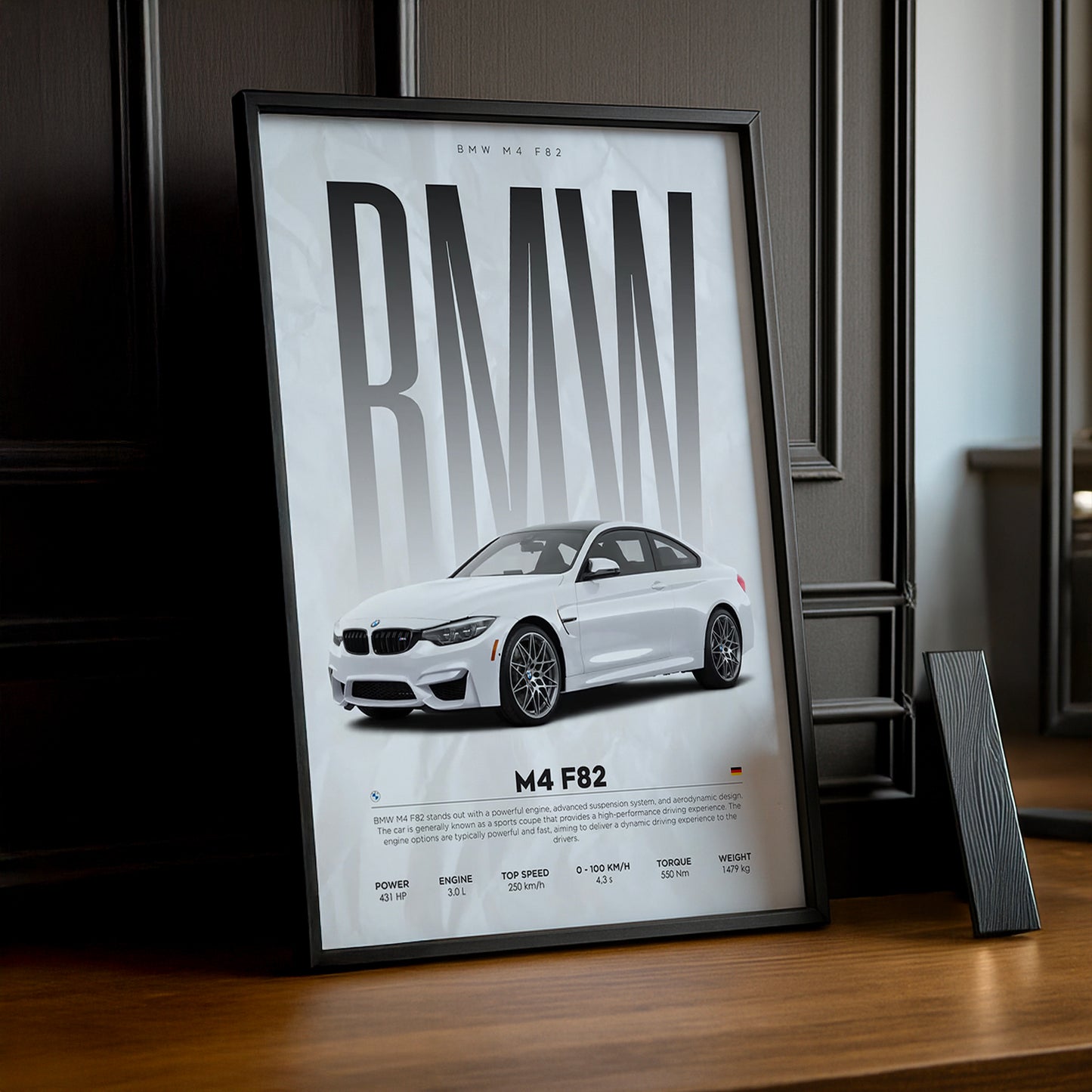 Cadre photo BMW M4 F82