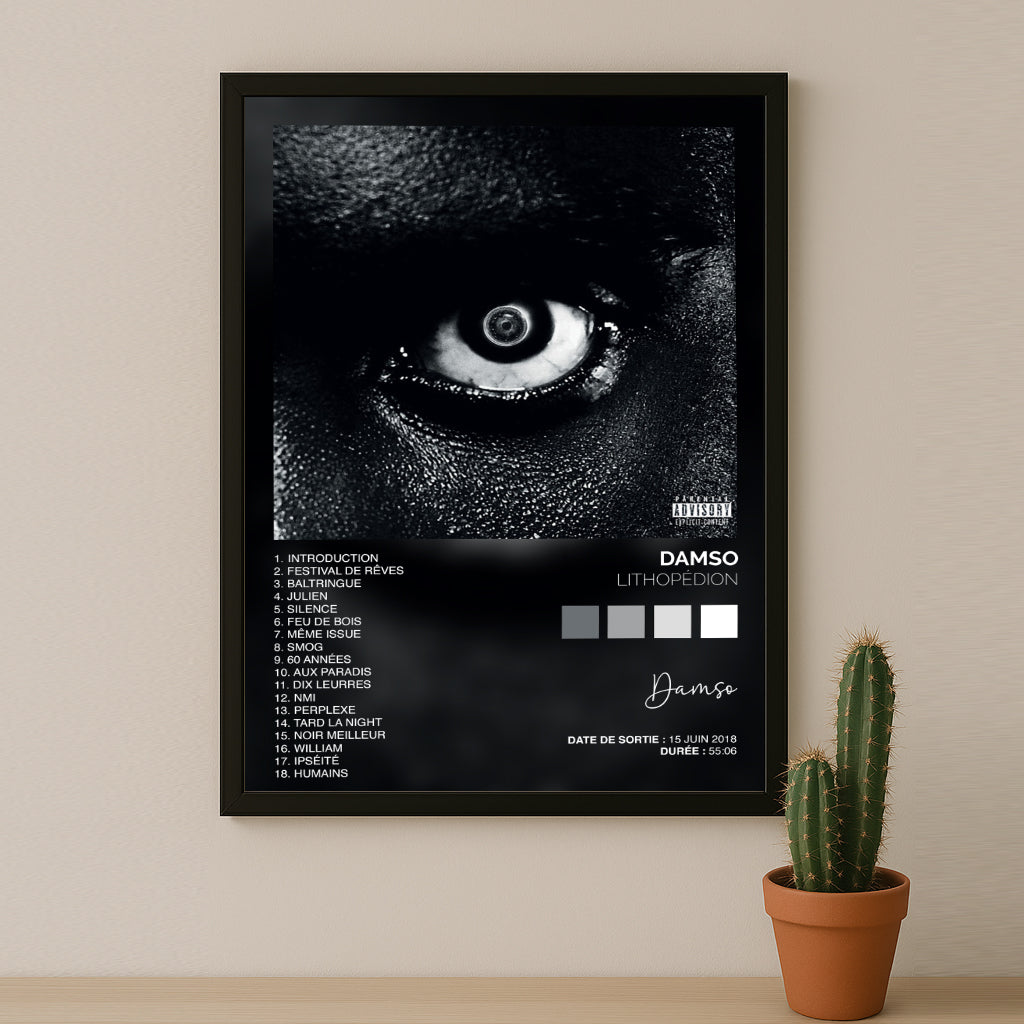 Poster Damso – Lithopédion
