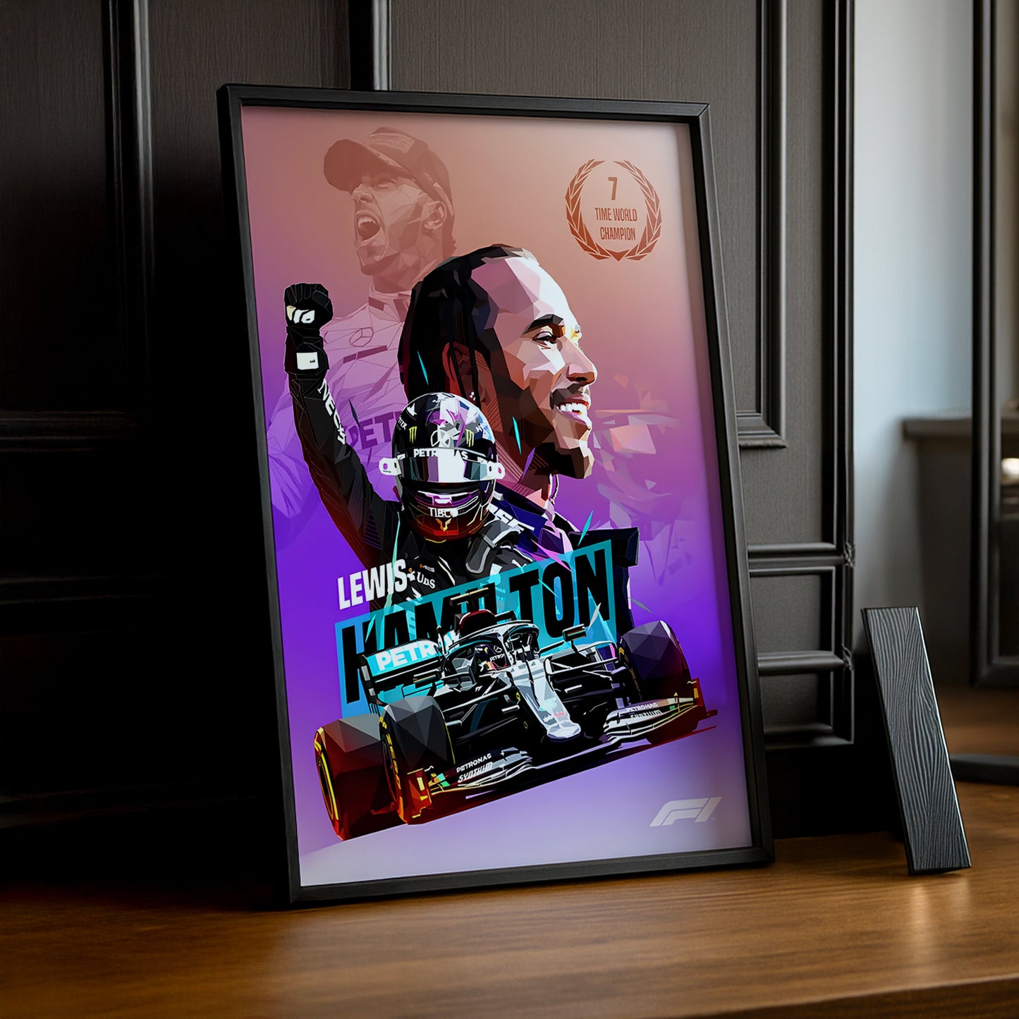 Cadre photo Lewis Hamilton Formula 1