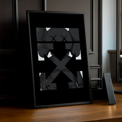 Cadre photo Off-White Kaws