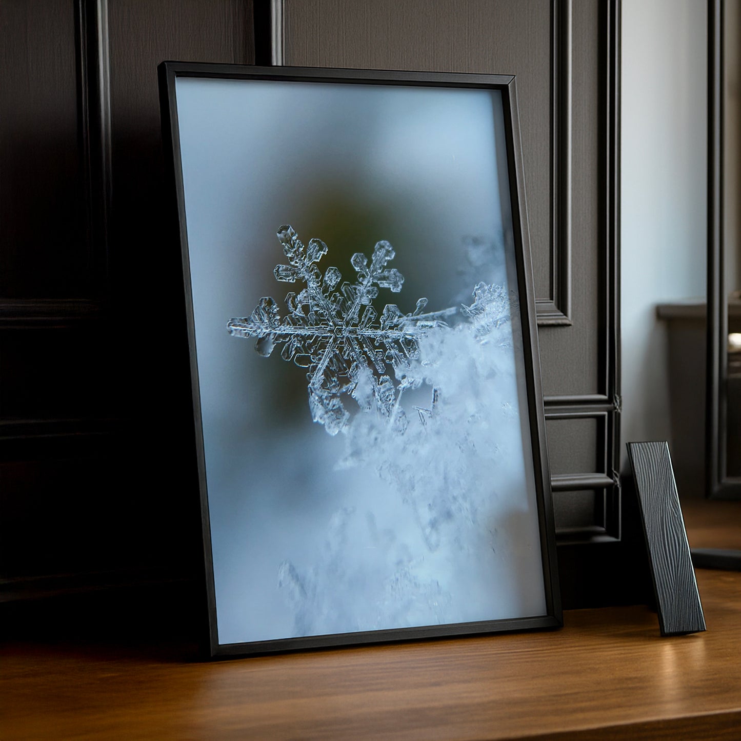 Poster Photo Naturel - Un Flocon