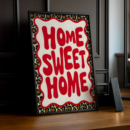 Cadre photo Citation - Home Sweet Home