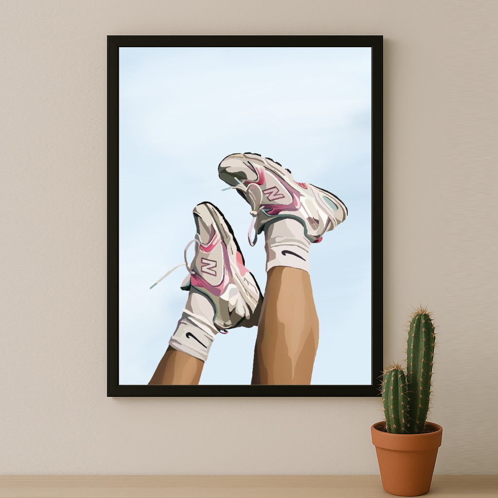 Cadre photo New Balance - Pink