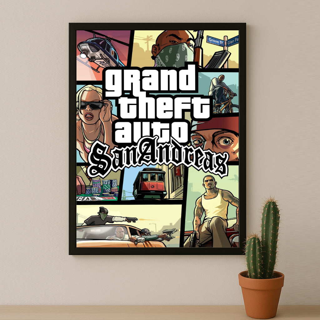 Poster Grand Theft Auto - San Andreas