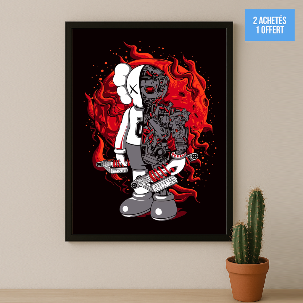 Poster Kaws - Companion Killer
