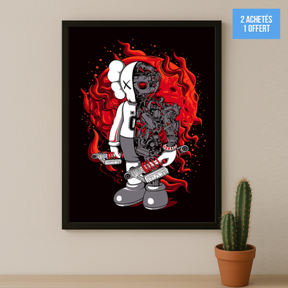 Poster Kaws - Companion Killer