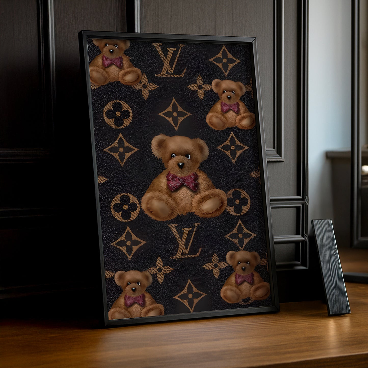 Cadre photo Louis Vuitton - Oursons