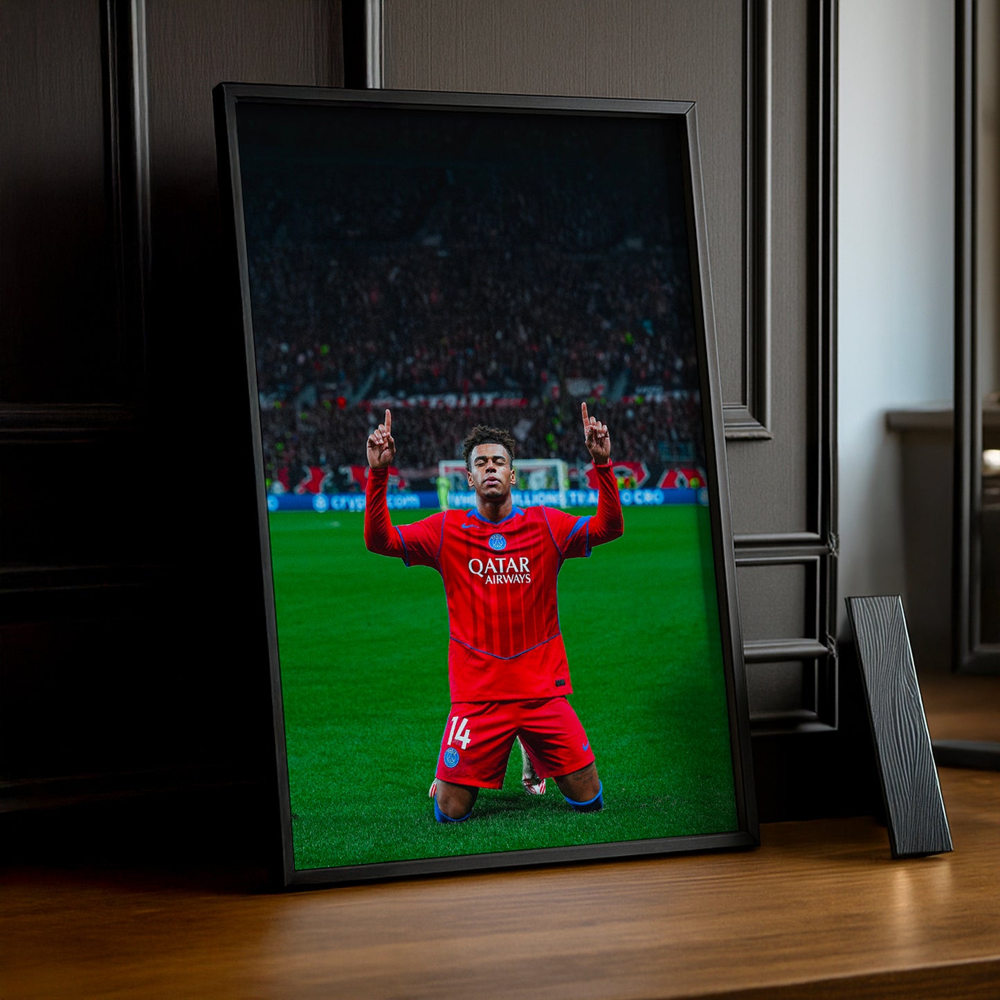 Cadre Photo Paris Saint-Germain - Désiré Doué Célébration