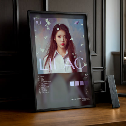 Cadre Photo K-Pop - IU Lilac