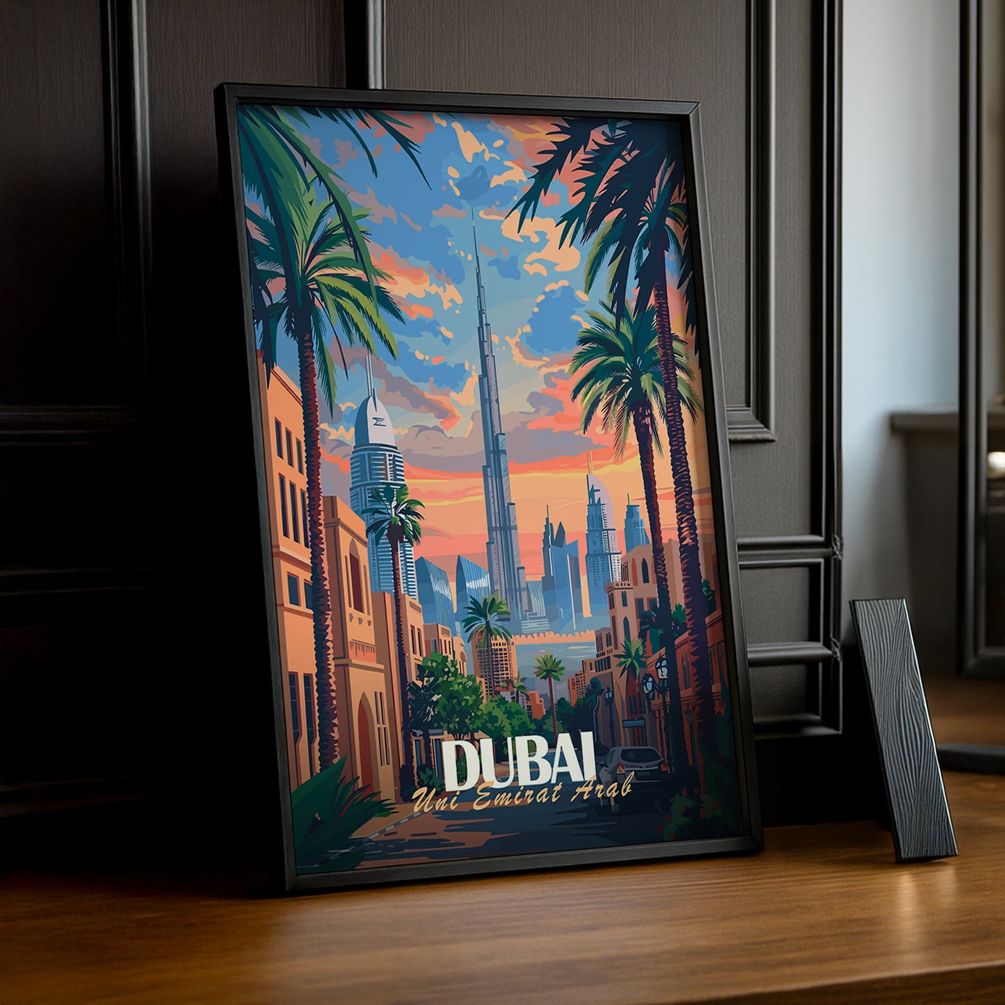 Cadre photo Dubai Uni Emirat Arab