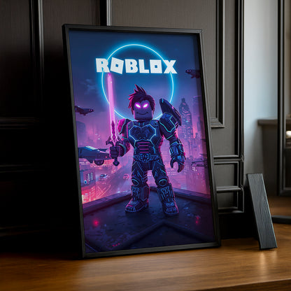 Cadre Photo Roblox - Blue & Pink