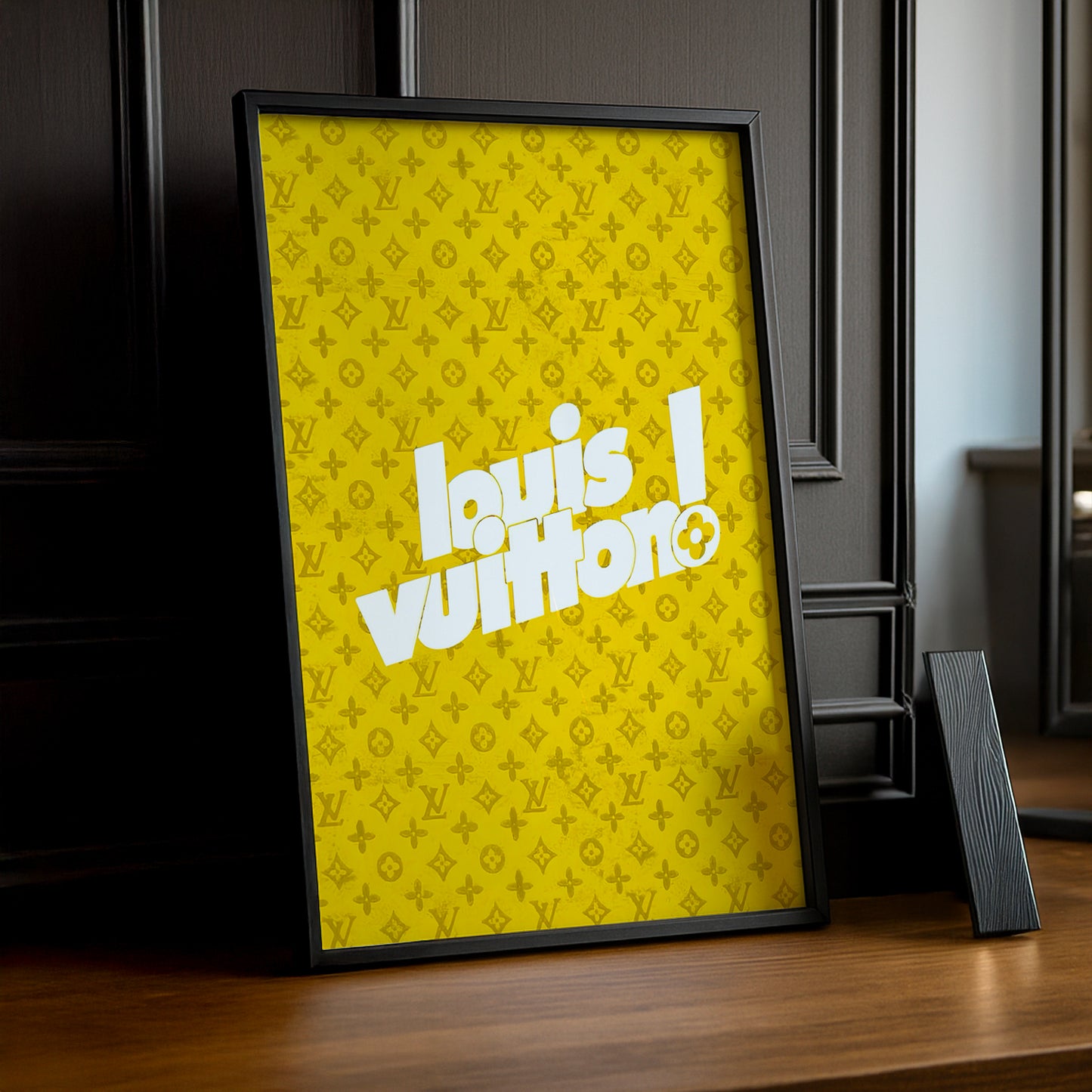 Cadre photo Louis Vuitton Yellow