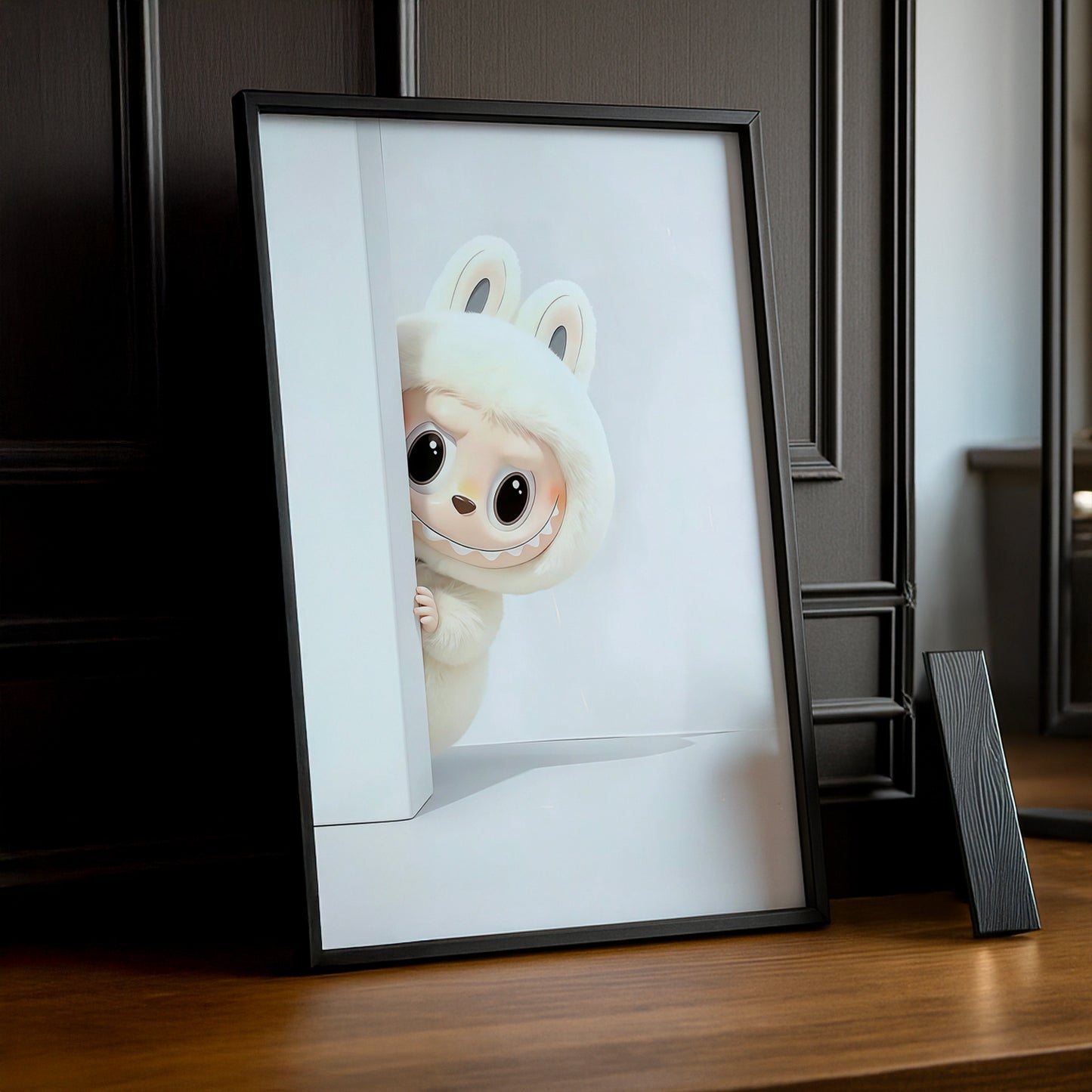 Poster Labubu White - Wall