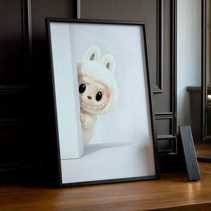 Poster Labubu White - Wall