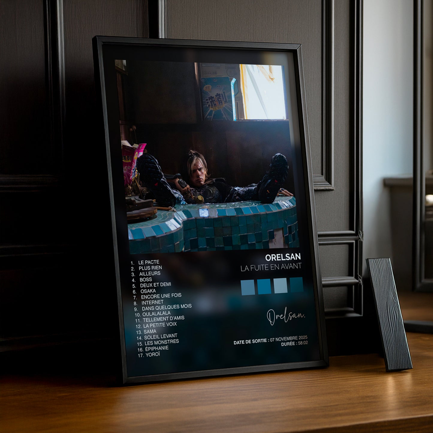 Cadre Photo Album - Orelsan La fuite en avant