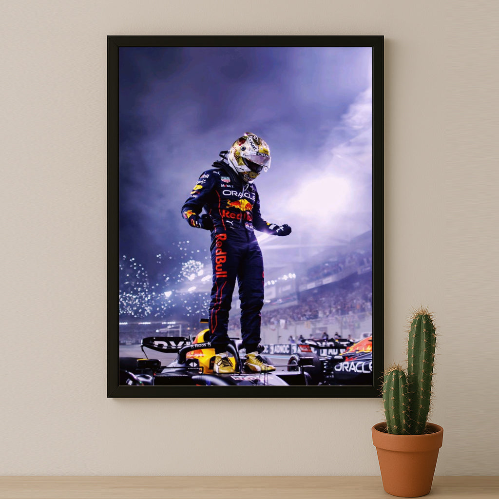 Poster encadrée Formule 1