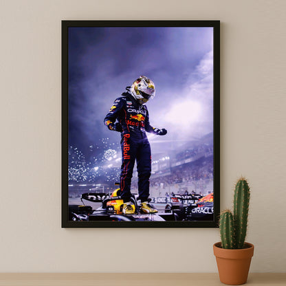 Poster encadrée Formule 1
