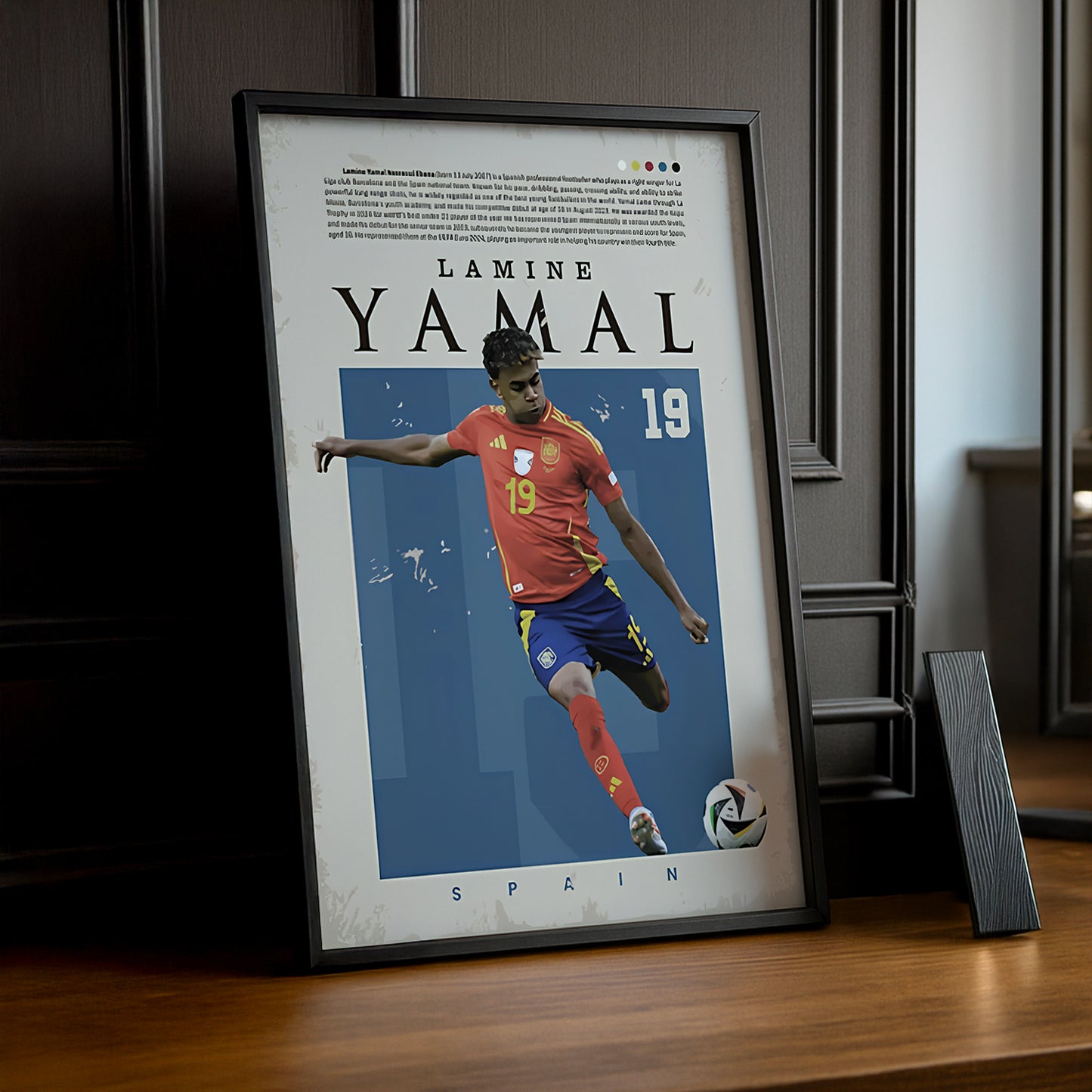 Cadre photo de Lamine Yamal