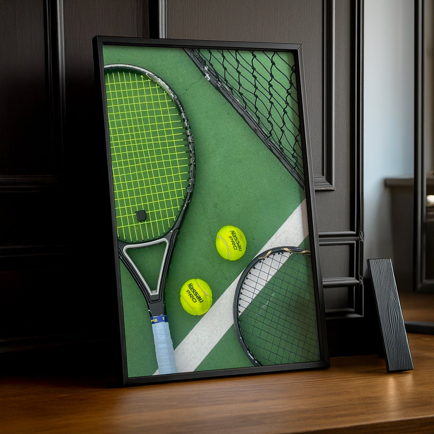 Cadre photo Tennis - Green Court