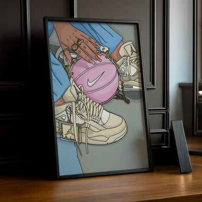 Poster Nike Jordan Basketball