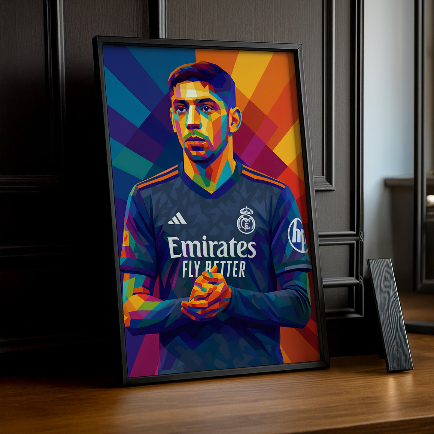 Cadre Photo Valverde Real Madrid – Poster Encadré HD Papier Premium