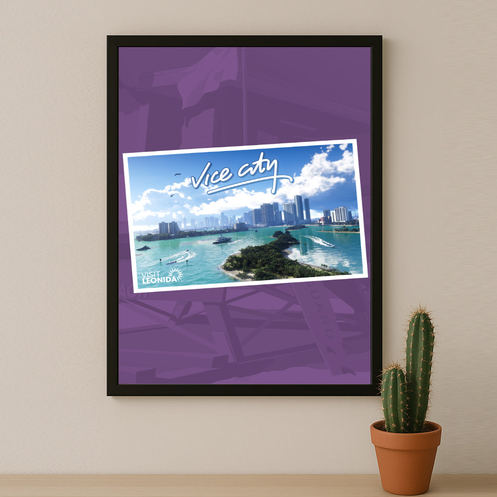 Poster Grand Theft Auto VI - Vice City