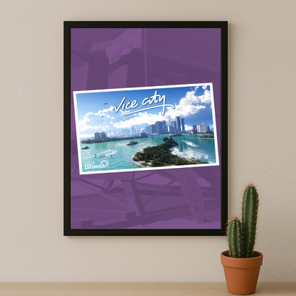 Poster Grand Theft Auto VI - Vice City