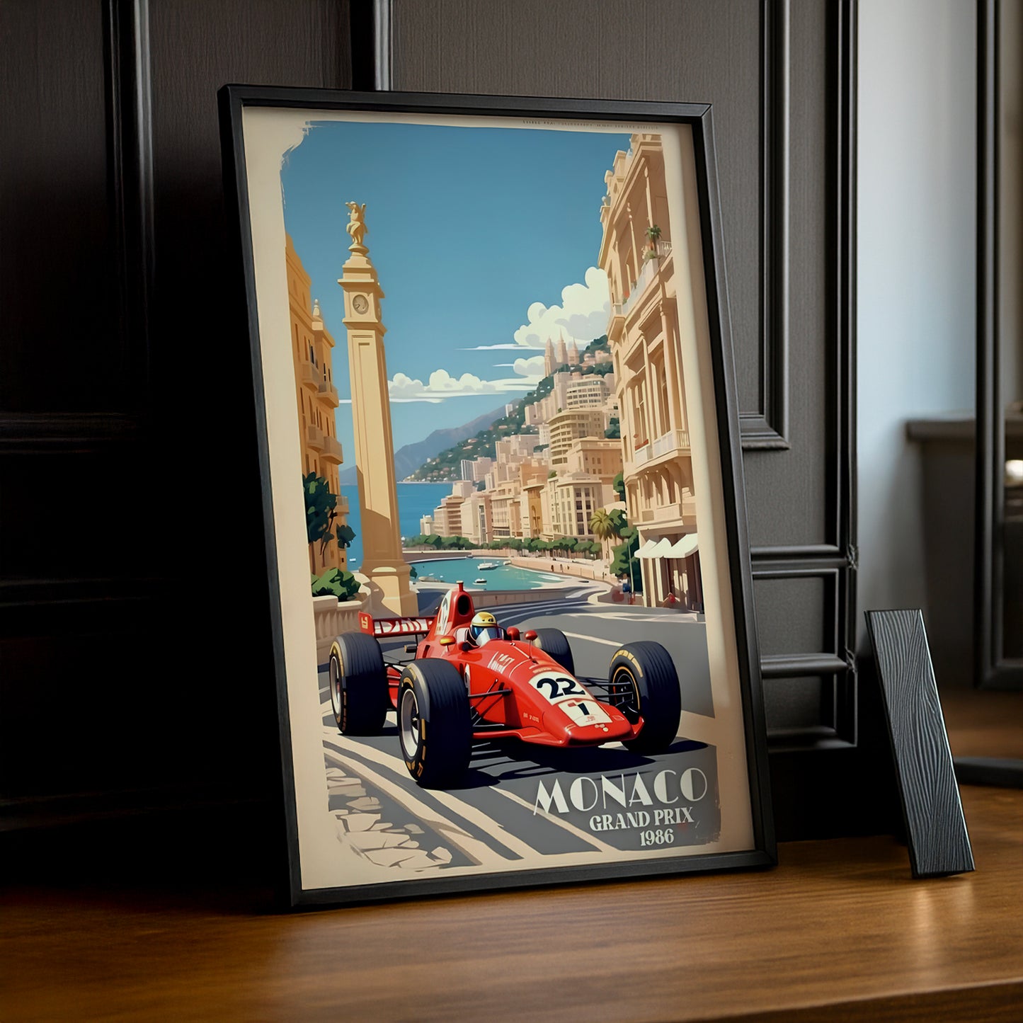 Cadre photo Grand prix de Monaco