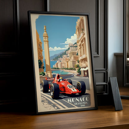 Cadre photo Grand prix de Monaco