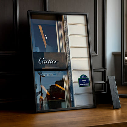 Cadre photo Cartier - Champs Elysées