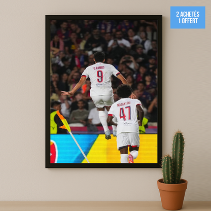 Poster encadrée Paris Saint-Germain - G.Ramos