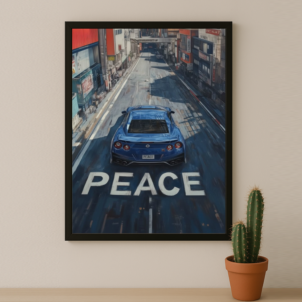 Nissan GT-R - Poster