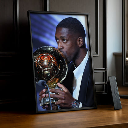Cadre photo Ousmane Dembélé Ballon d'Or 2025