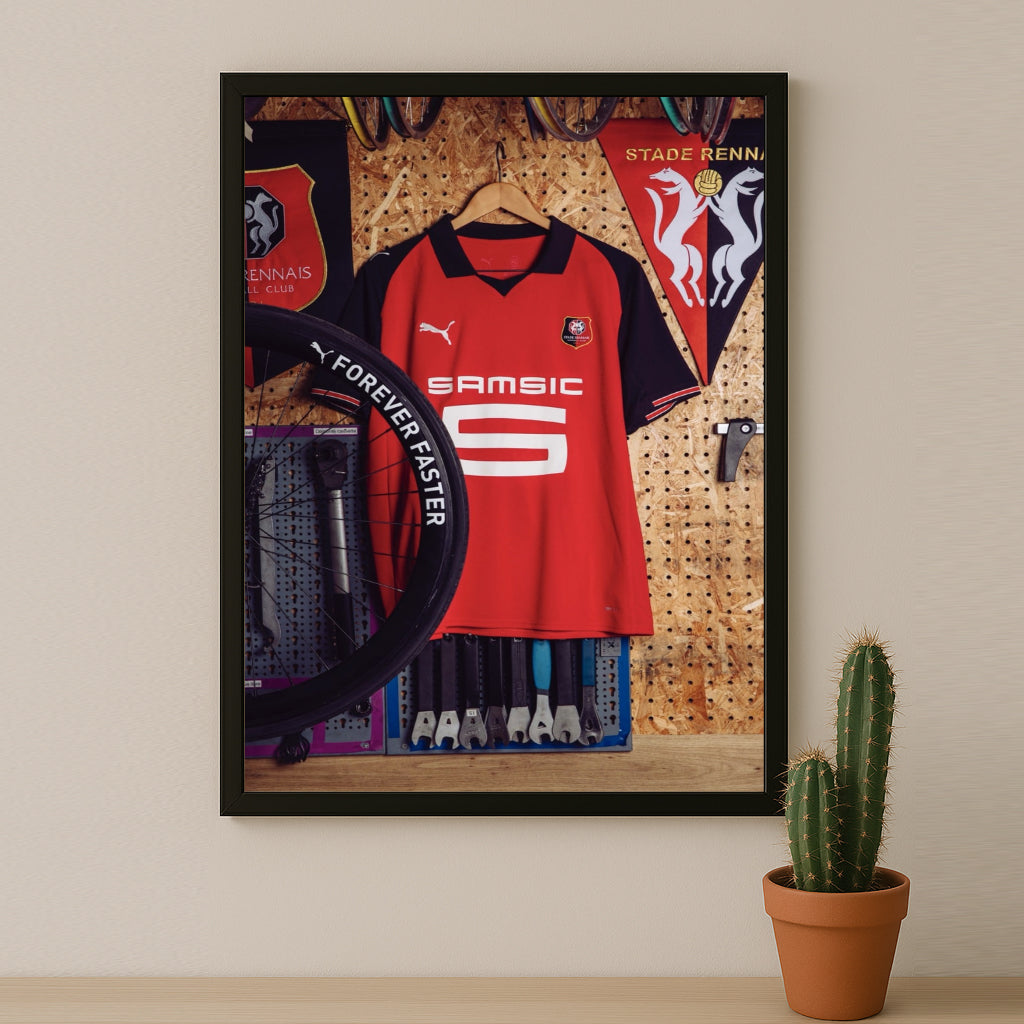 Cadre photo - Maillot FC Rennes 2026