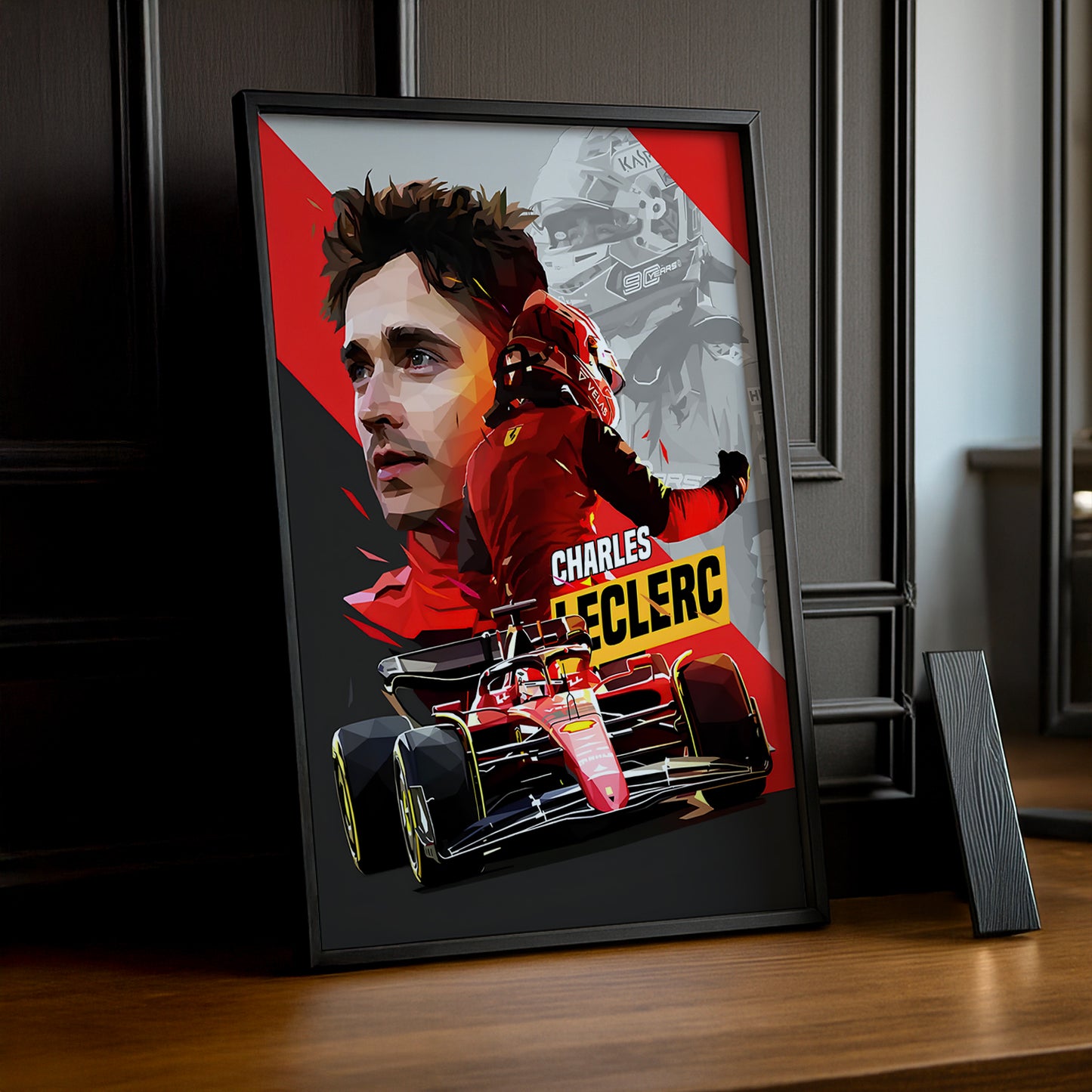Cadre photo Charles Leclerc Formula 1