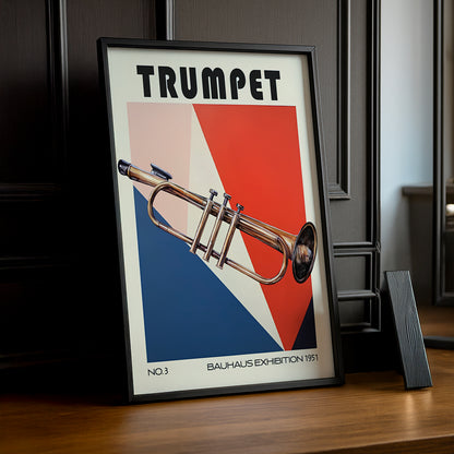 Cadre photo Bauhaus Trumpet