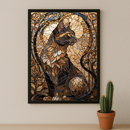 Cadre photo Cat Art