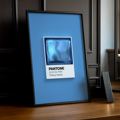 Cadre Photo Pantone Étiquette - Rolling Waters