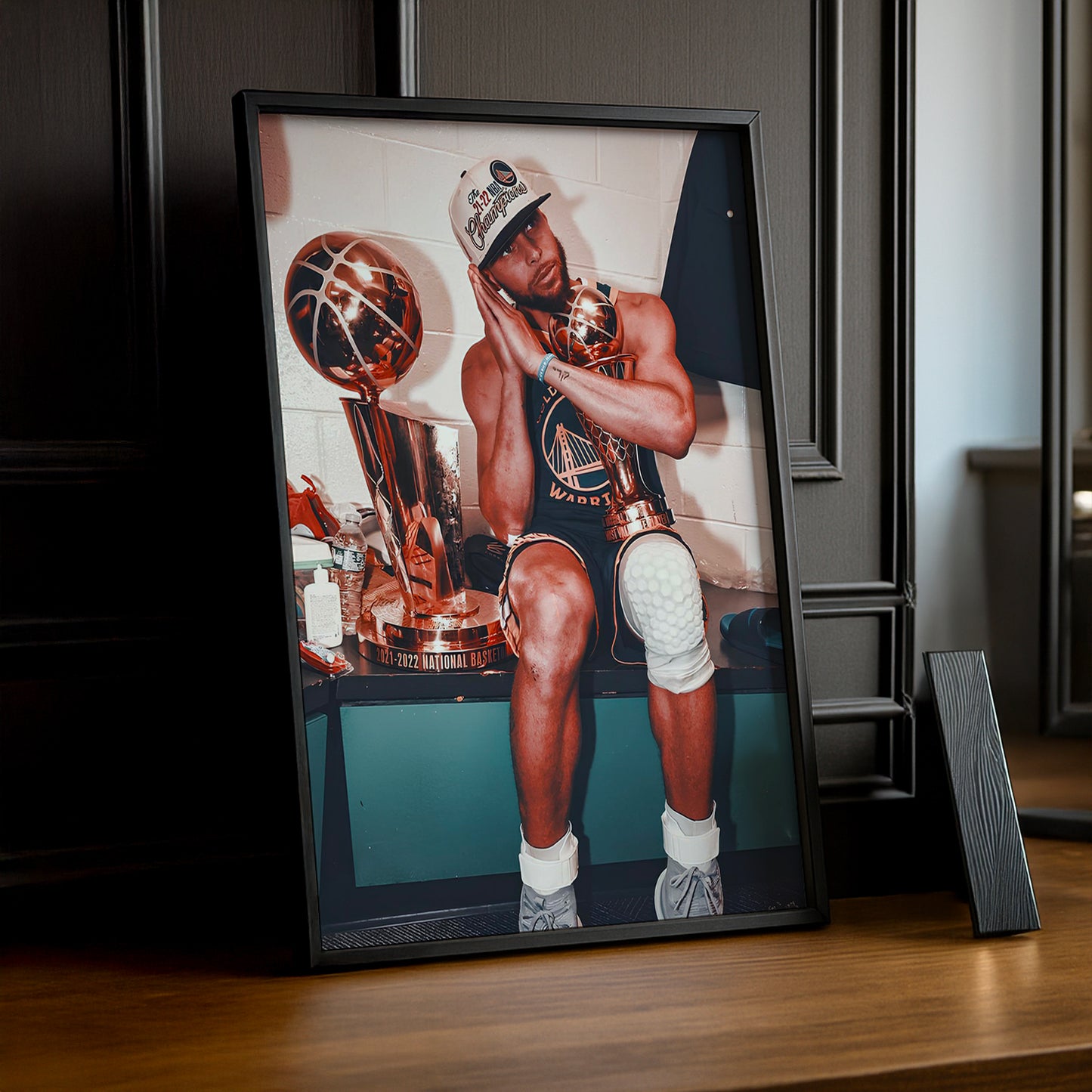 Cadre photo NBA - Stephen Curry Trophées