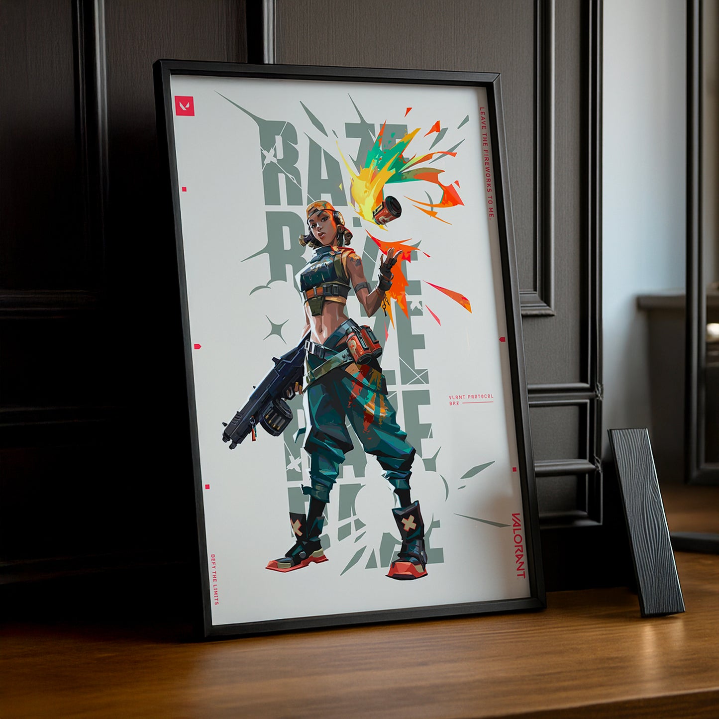 Cadre Photo Valorant - Raze