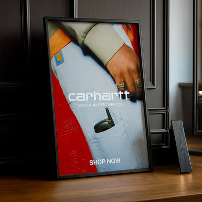 Poster Carhartt – Work In Progress Jean