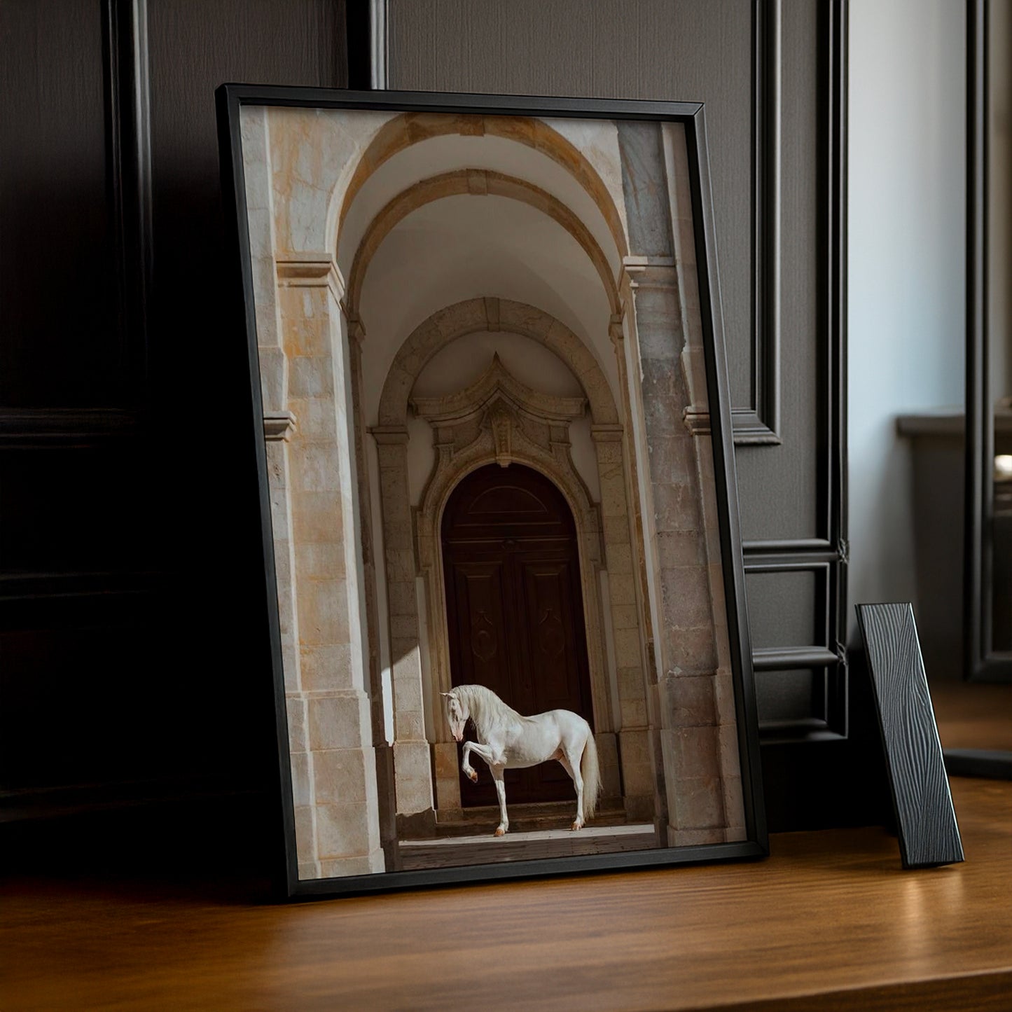 Cadre photo Équitation - Cheval Aesthetic Beige