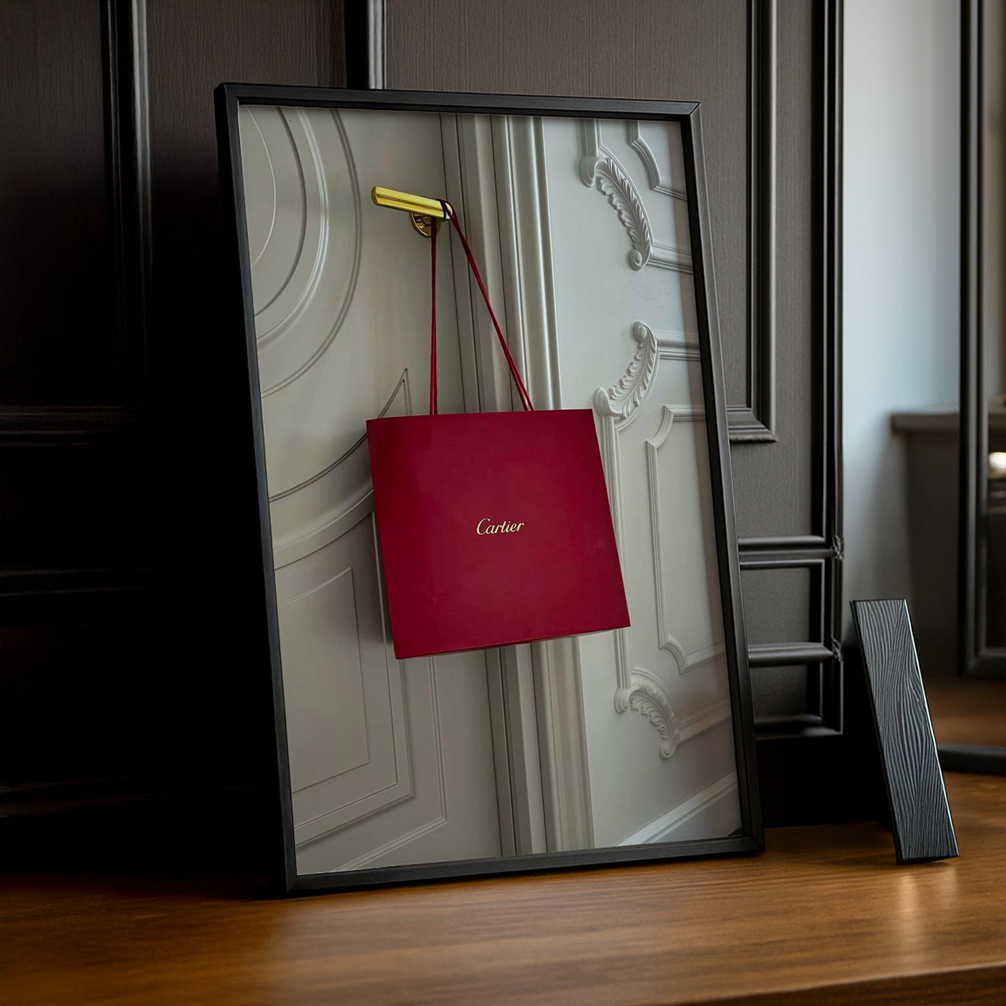 Cadre photo Cartier - Sac de Shopping
