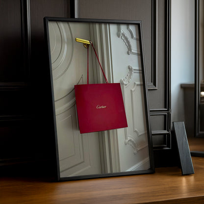 Cadre photo Cartier - Sac de Shopping