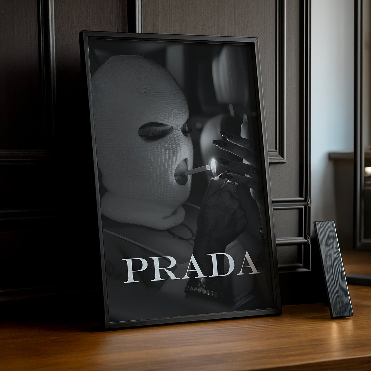 Poster encadré Prada art