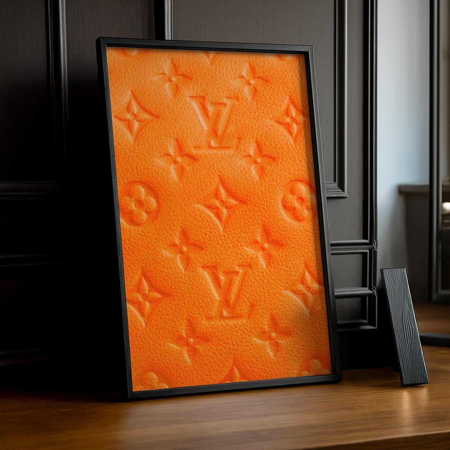 Cadre photo Louis Vuitton orange