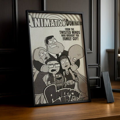 Cadre Photo American Dad - Animation Domination