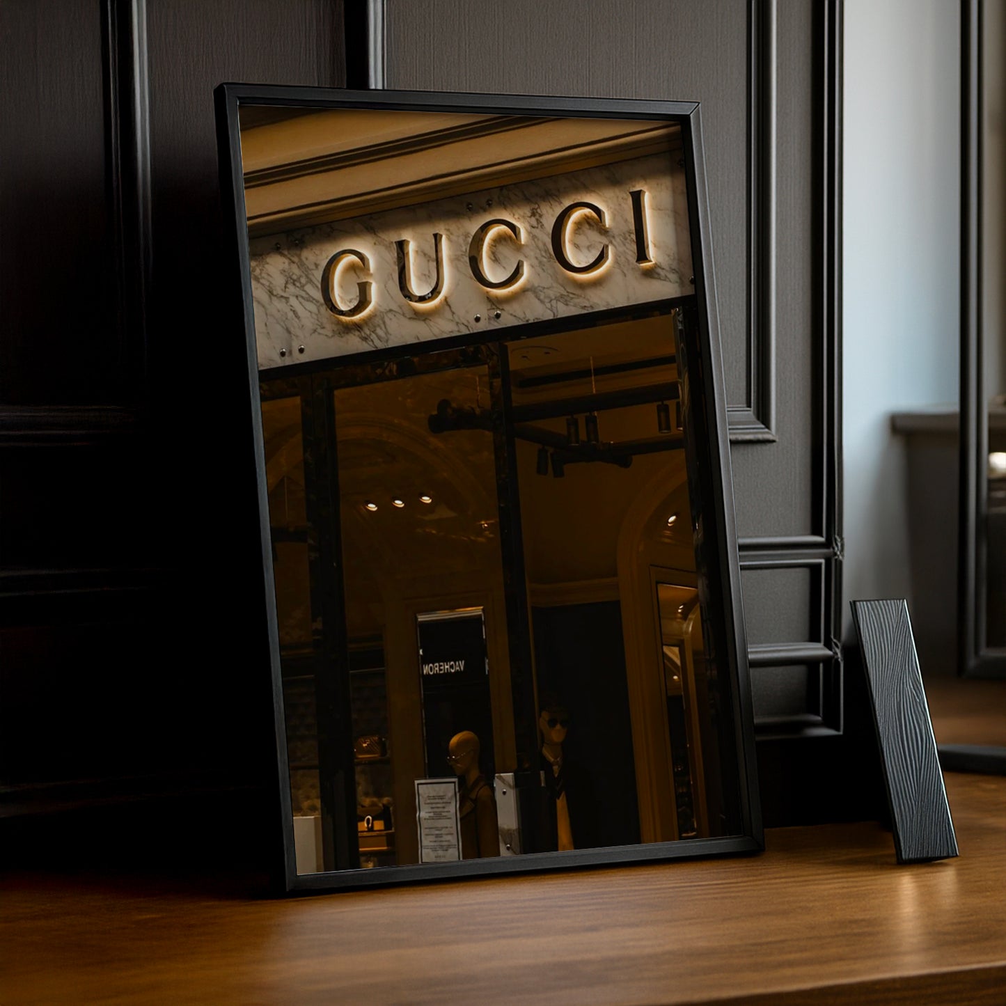 Cadre Photo Gucci - Devanture Gold